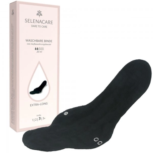 Selenacare Wielorazowa podpaska higieniczna, rozmiar 3, 20ml