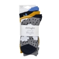 Thought Zestaw skarpet bambusowych Rainy 36-40 3 sztuki