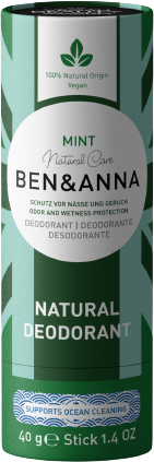 Ben & Anna Naturalny dezodorant Mint, sztyft, 40g