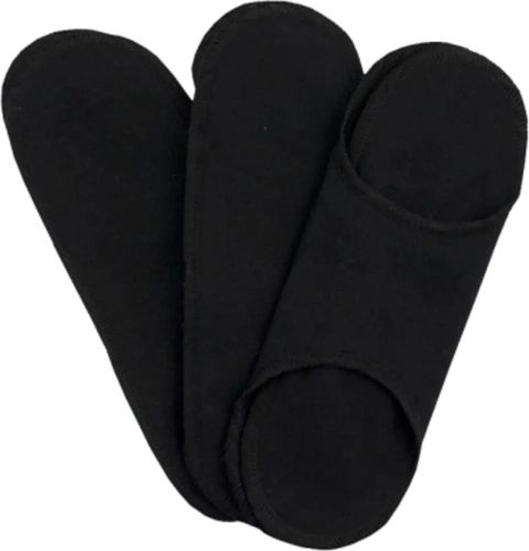 Imse Podpaska wielorazowa bez zatrzasków, czarna, 3 sztuki