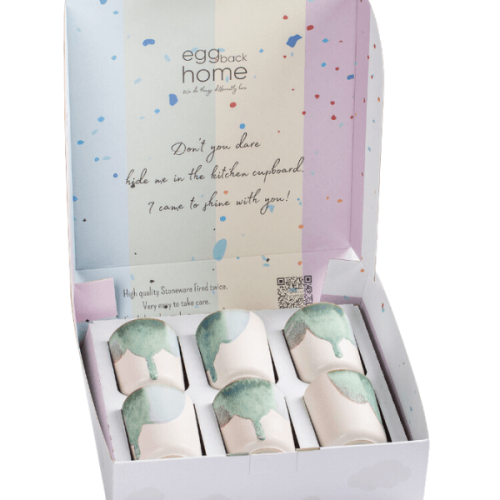 Egg Back Home Zestaw 6 kubków ceramiczny Douro Cup 260ml.png