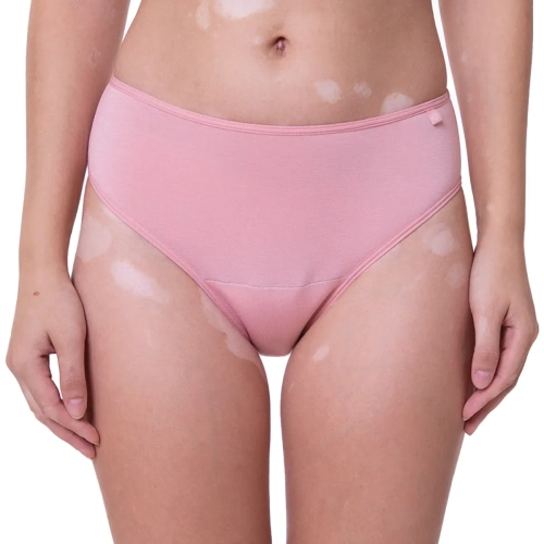 Femi.Eko Majtki menstruacyjne brazyliany Ava różowe, lekkie krwawienie