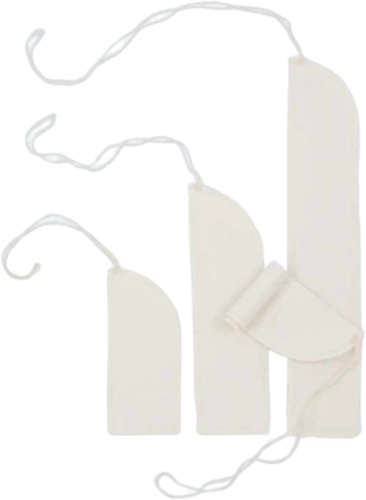 Imse Tampony wielorazowe Mix, biały, 8 sztuk