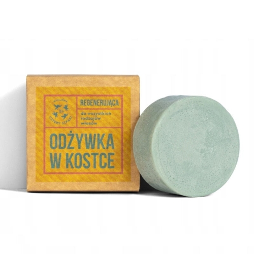 Cztery Szpaki Odżywka do włosów w kostce regenerująca eukaliptus cytrynowy 55g