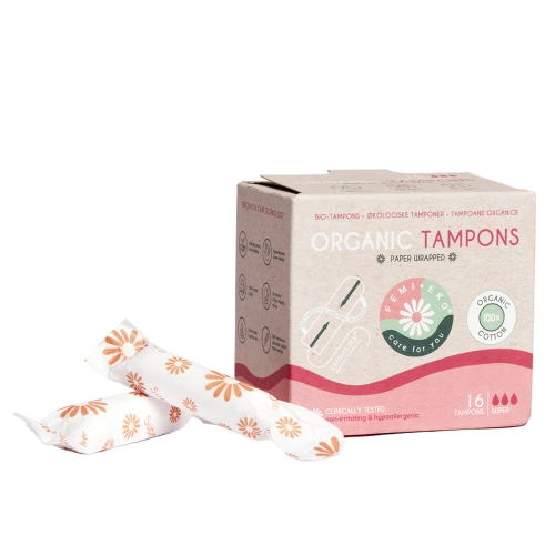 Femi.Eko Organiczne tampony Super 16 szt.
