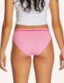 Love Luna Majtki menstruacyjne seamfree TEENS BIKINI dla dziewczynek, Candy Pink, średnie krwawienie
