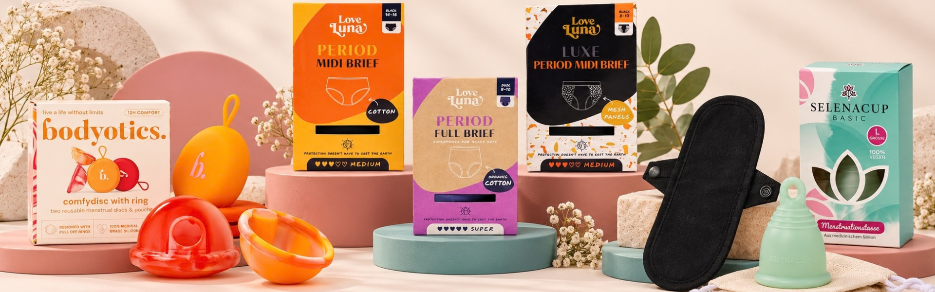 Menstruacja – produkty menstruacyjne w Panda Wanda